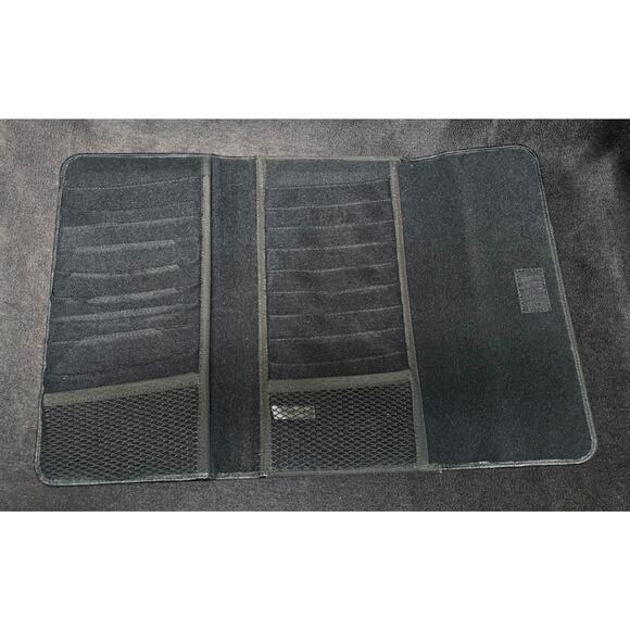 Leather Sun Visor CD Organizer Storage Wallet Sleeve Holder Holds 20 CD's - Picture 5 of 14